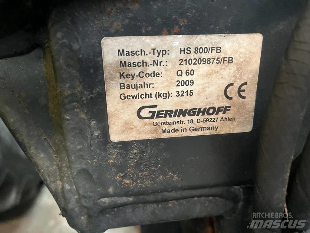 Geringhoff HS 800/FB Głowice ścinkowe