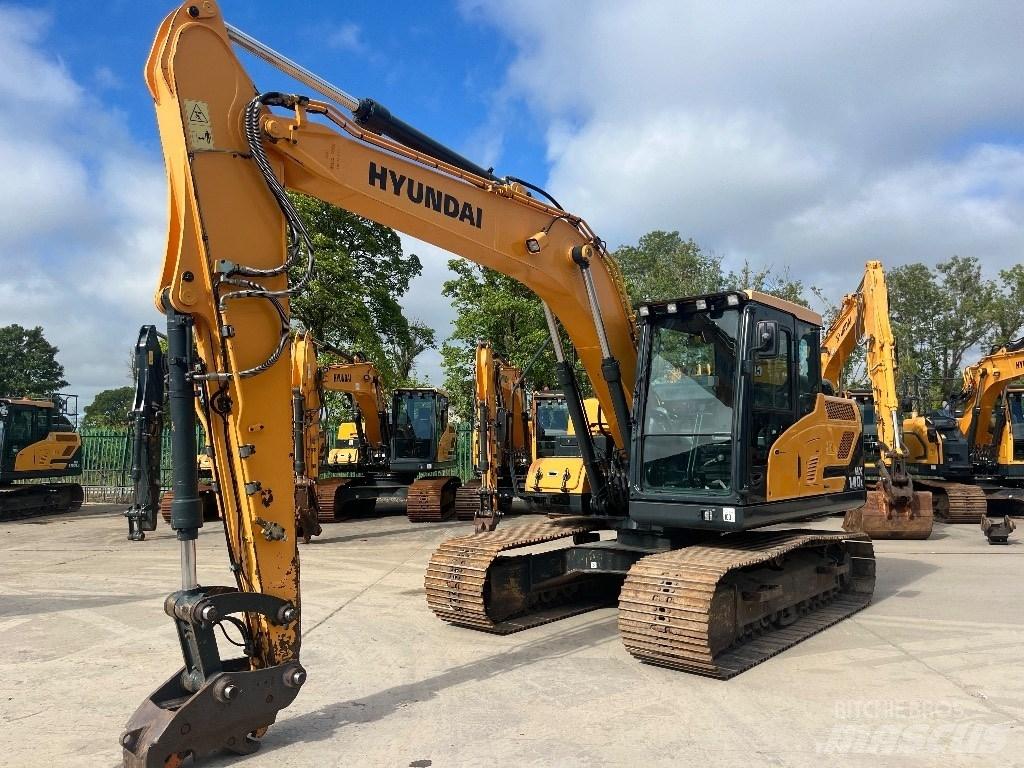 Hyundai HX140L Koparki gąsienicowe