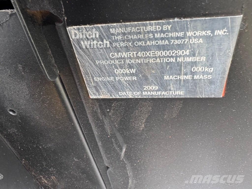 Ditch Witch RT 40 Koparki łańcuchowe