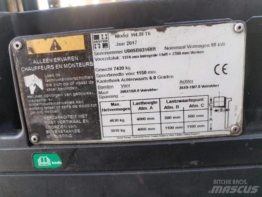 Hyster H4.5FT Wózki Diesla