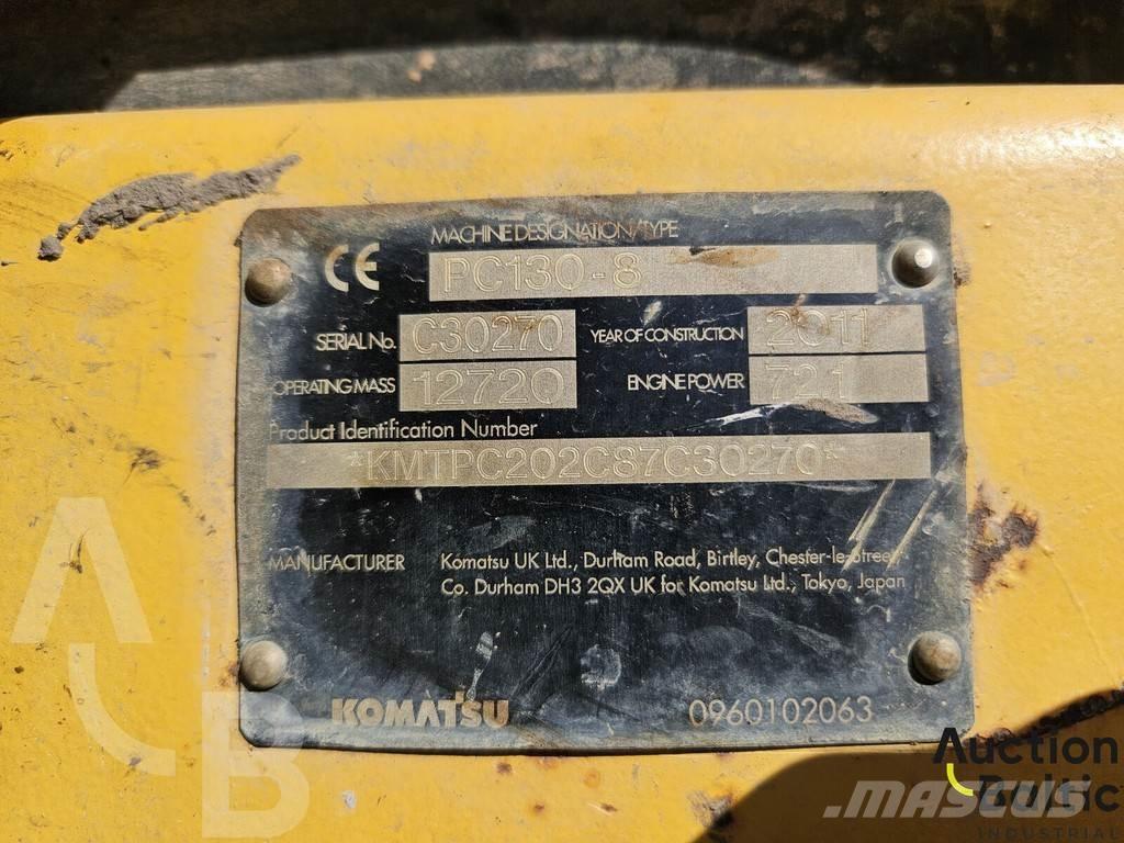 Komatsu PC130-8 Koparki gąsienicowe