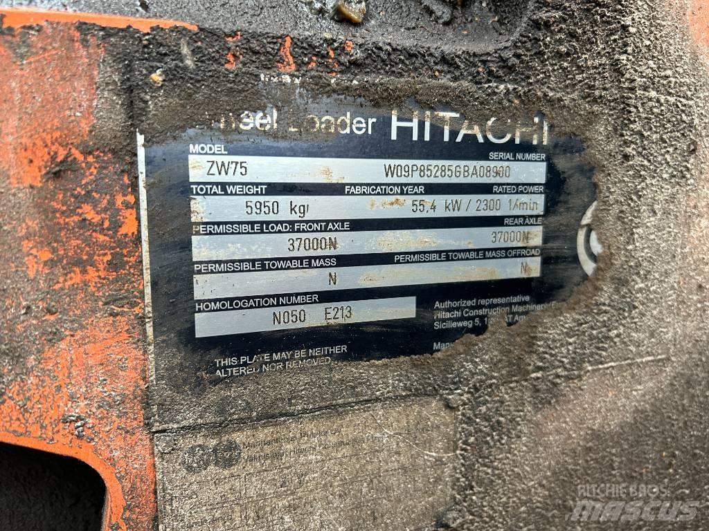 Hitachi ZW 75 Ładowarki kołowe