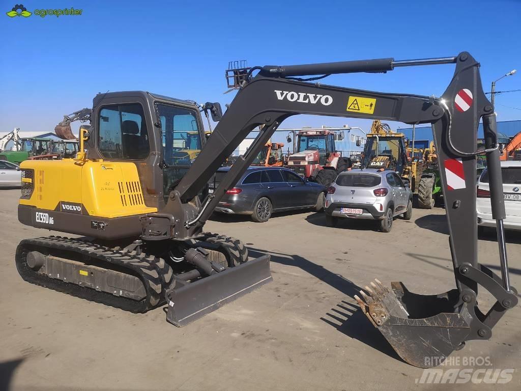 Volvo EC 55 D AG Minikoparki