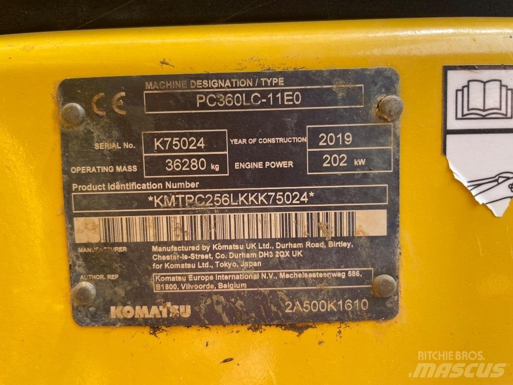 Komatsu PC 360 LC-11 Koparki gąsienicowe
