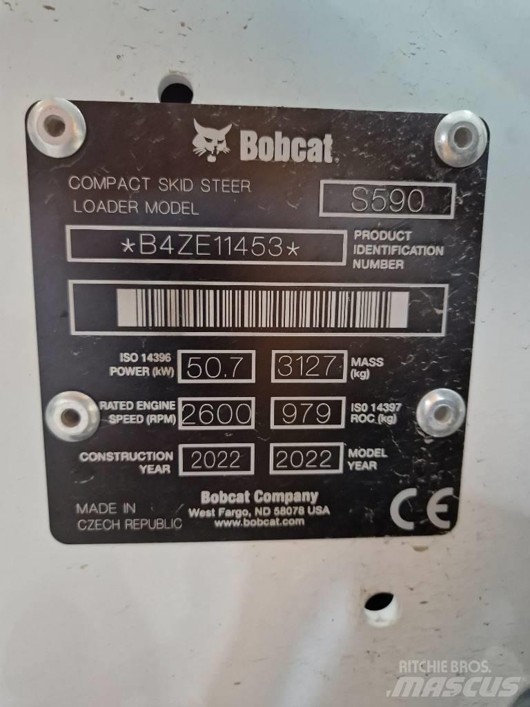 Bobcat S 590 Ładowarki burtowe