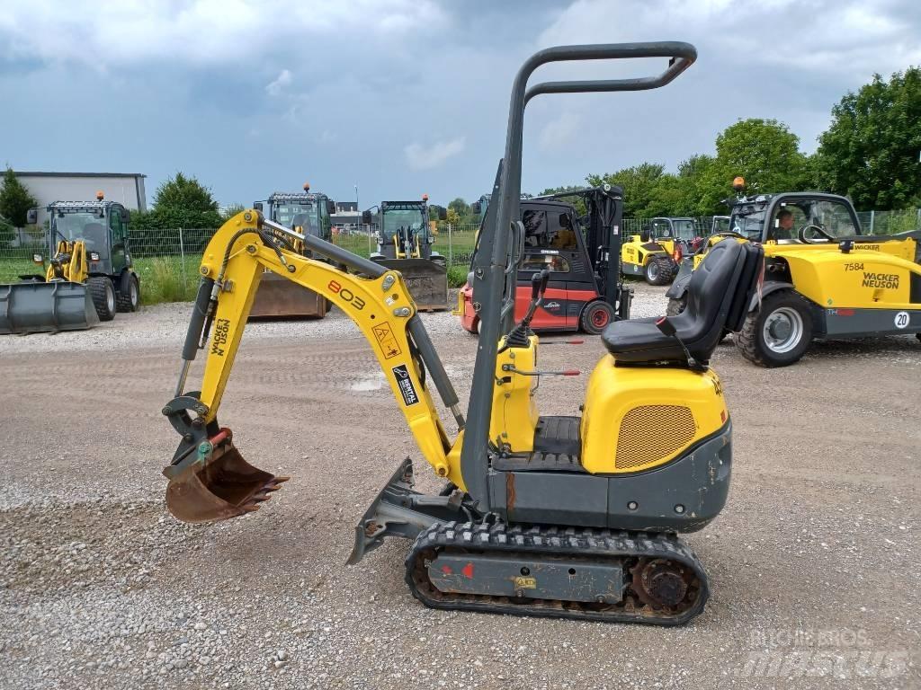 Wacker Neuson 803 Koparki gąsienicowe