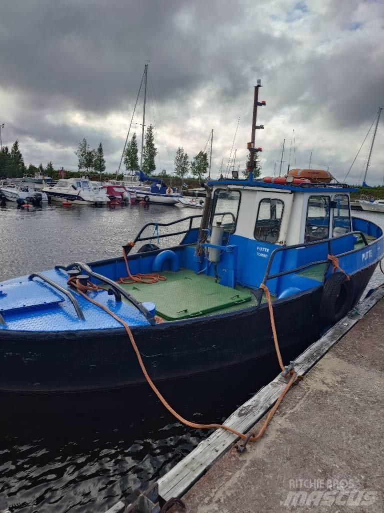  Hinaaja Putte Łodzie, pontony i barki budowlane