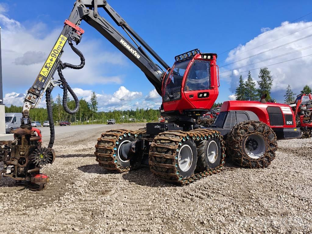 Komatsu 931 Harwestery