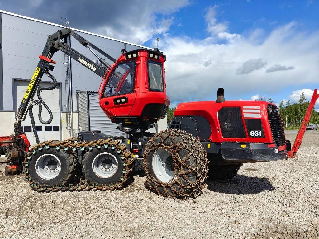 Komatsu 931 Harwestery