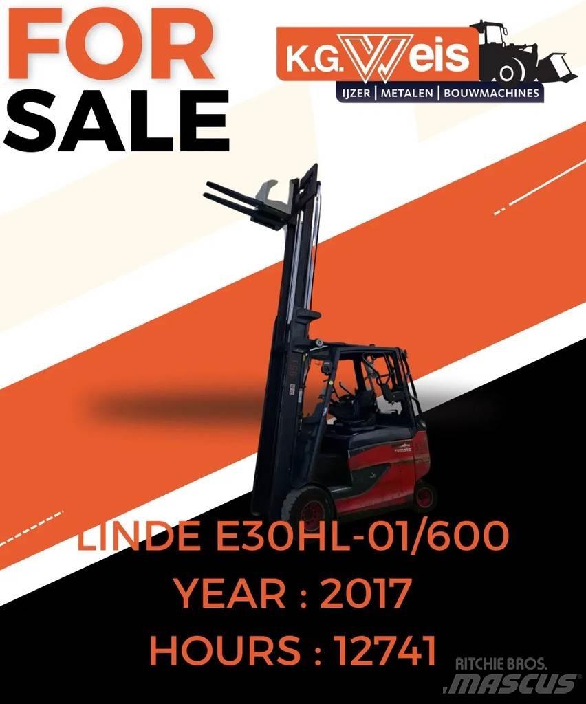 Linde E30HL01-600 Wózki elektryczne