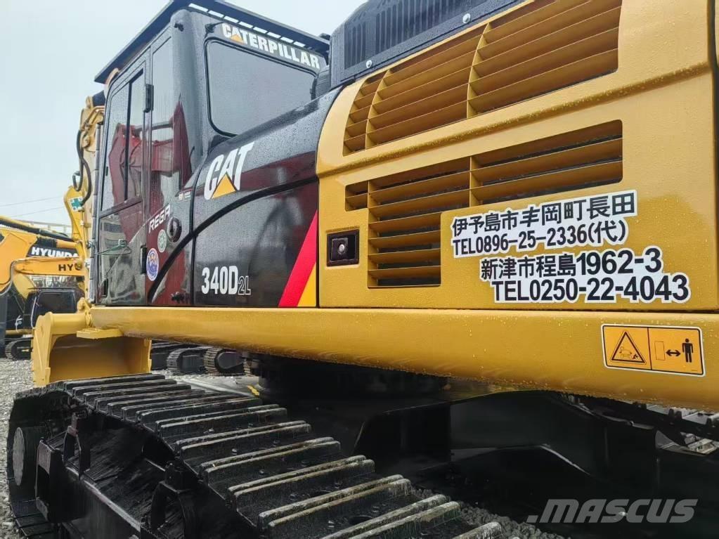 CAT 340 Koparki gąsienicowe