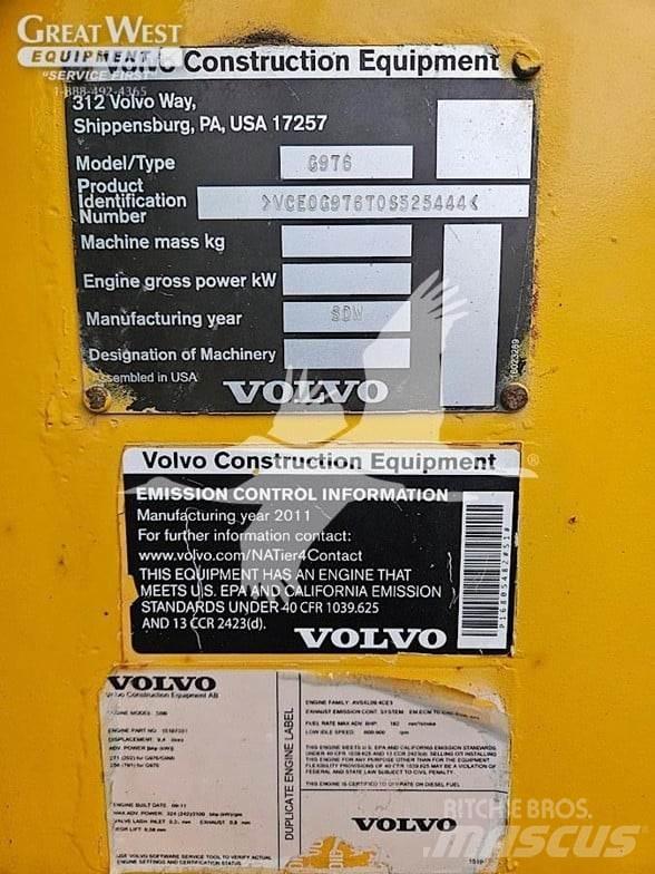 Volvo G976 Równiarki