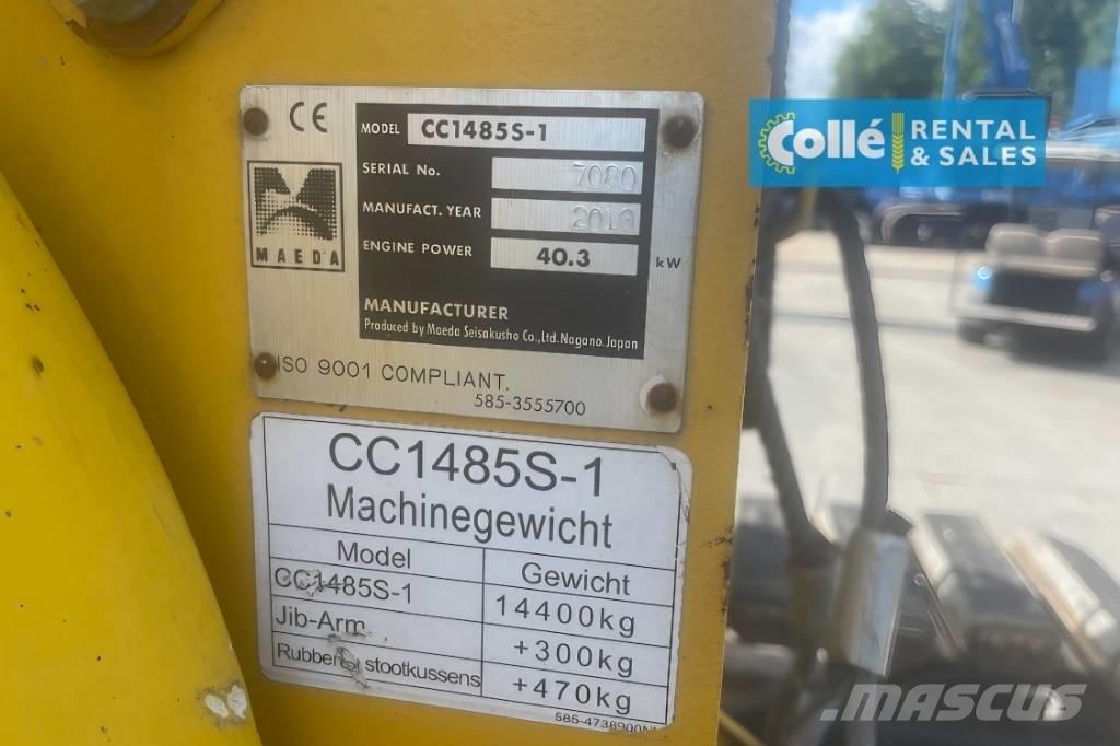 Maeda CC1485S-1 | 2016 Mini dźwigi