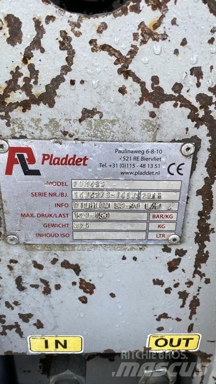 Pladdet PDH 43S Młoty hydrauliczne