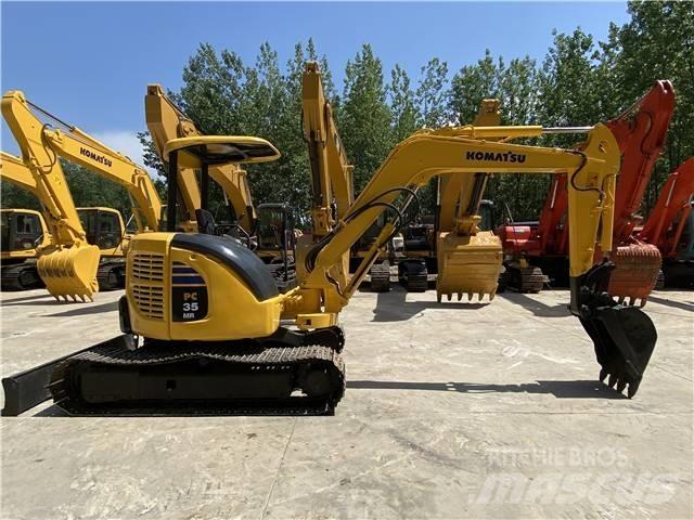 Komatsu PC35MR Minikoparki