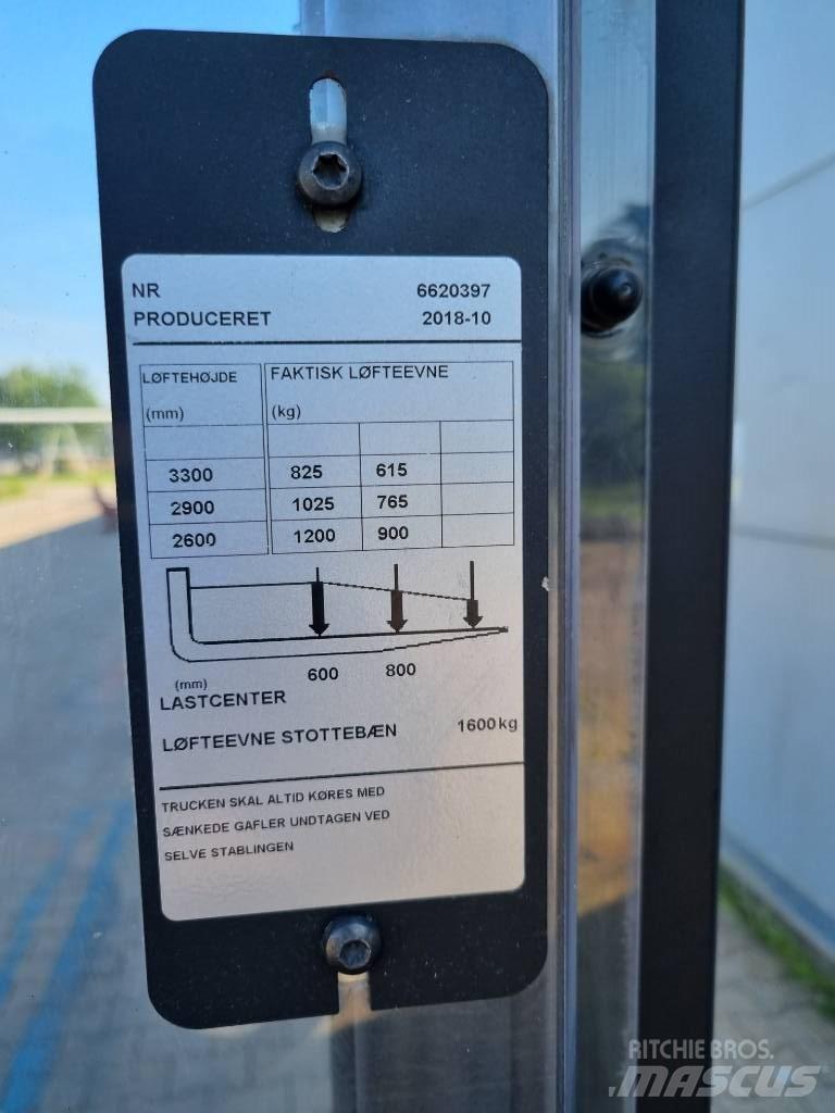 Toyota SWE 120 L Wózki widłowe unoszące z dyszlem