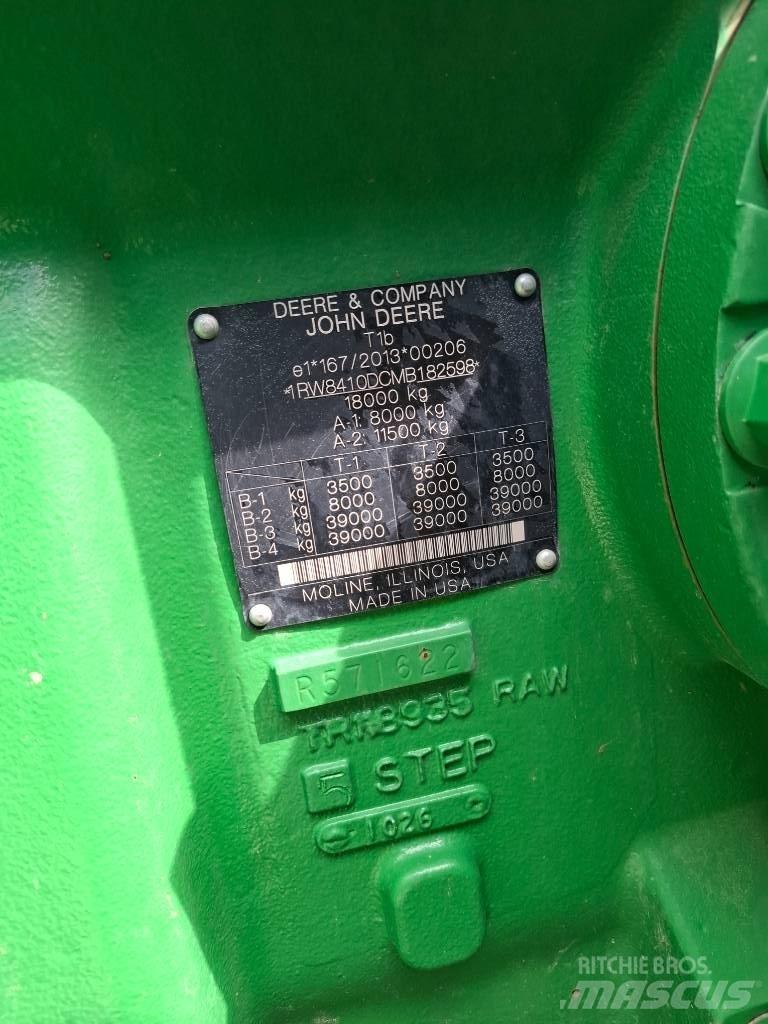 John Deere 8R410 Ciągniki rolnicze