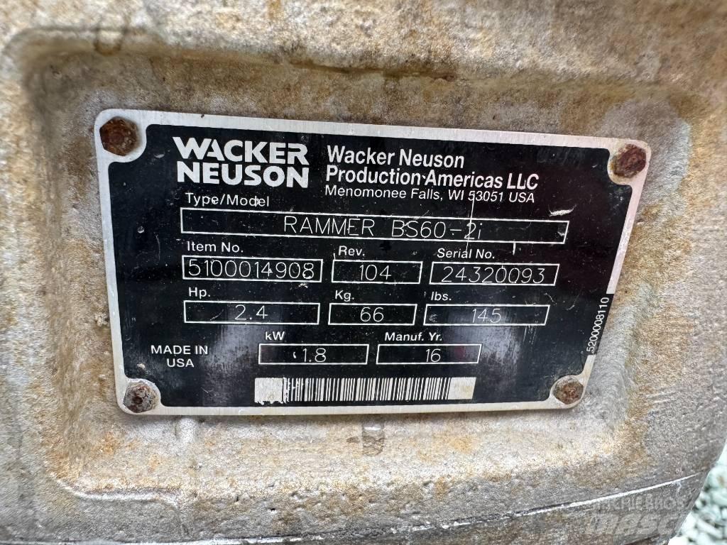 Wacker Neuson BS60-2 Ubijaki