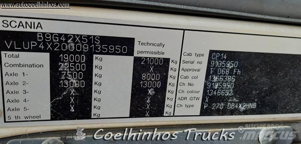 Scania P270 Pojazdy pod zabudowę