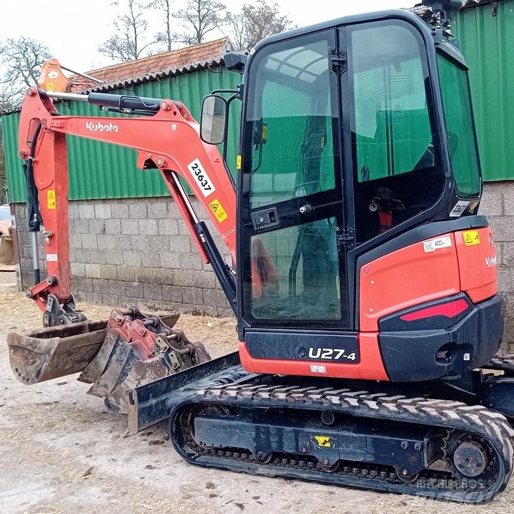 Kubota U 27-4 Minikoparki