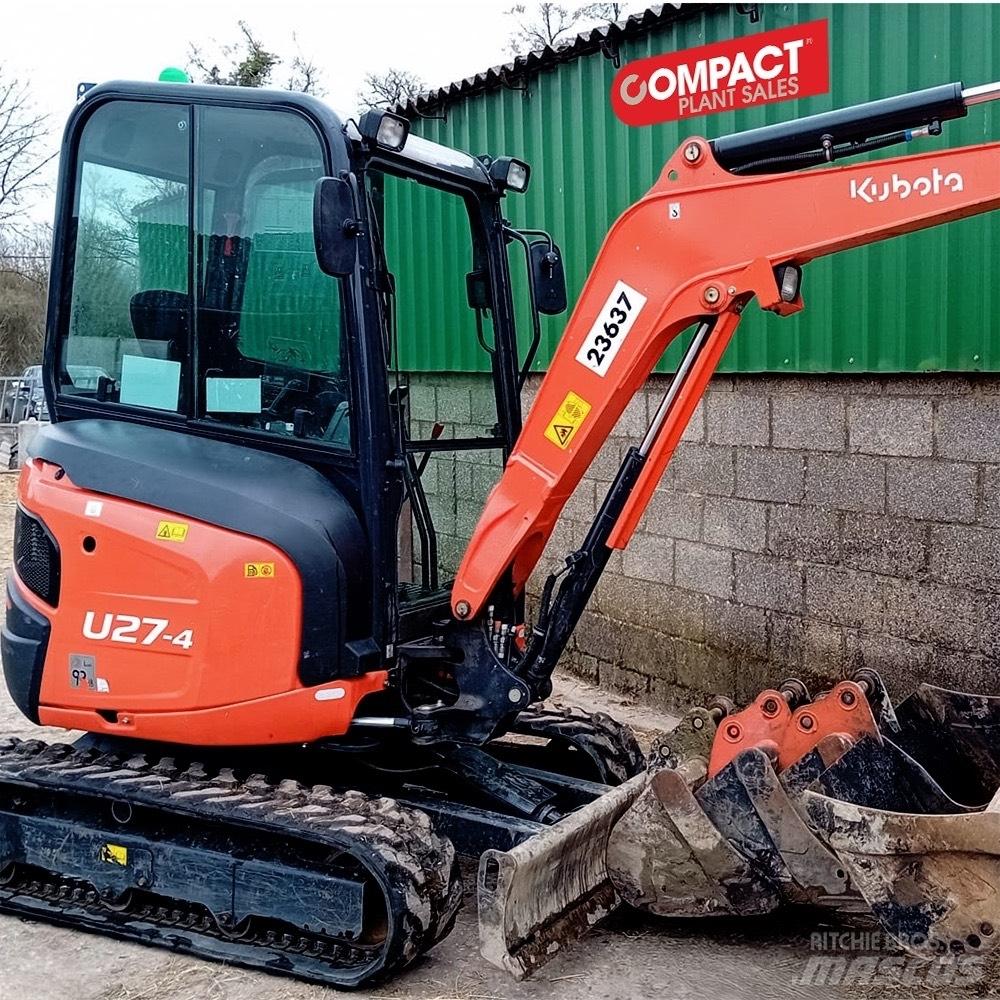 Kubota U 27-4 Minikoparki