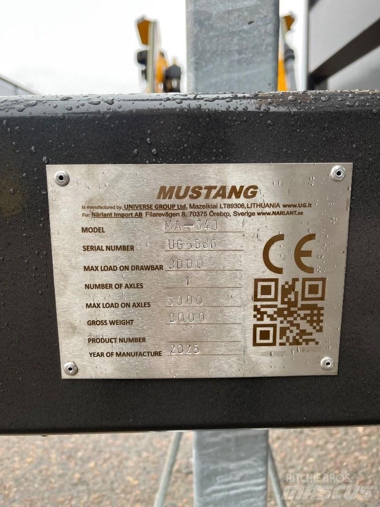 Mustang MA 640 Inne przyczepy