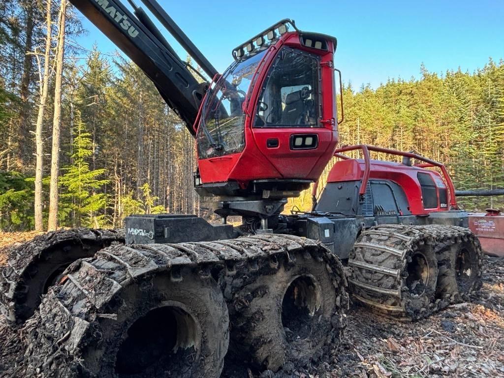 Komatsu 931XC Harwestery