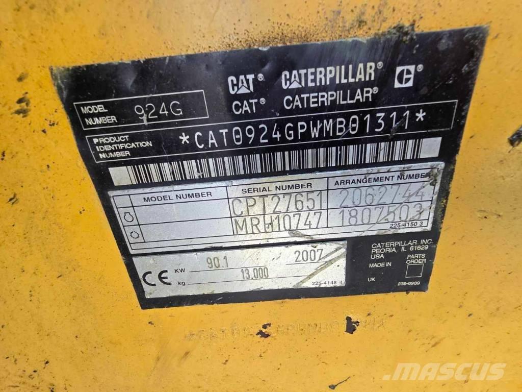 CAT 924 G Ładowarki kołowe