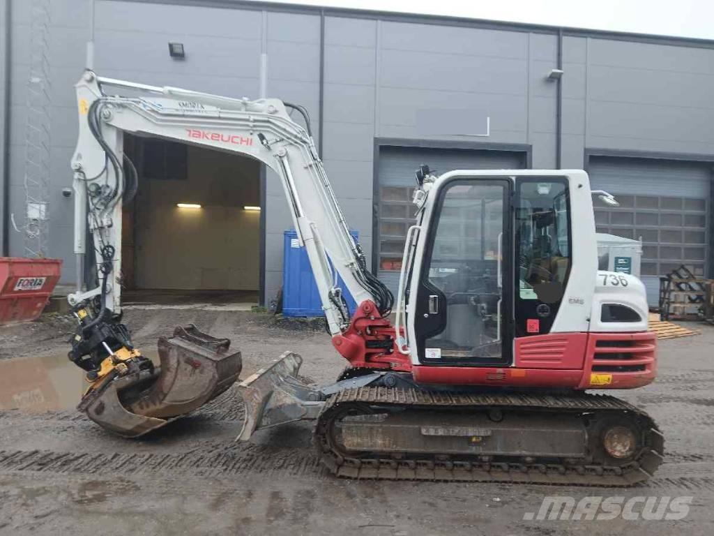 Takeuchi TB 290 Midikoparki  7t - 12t