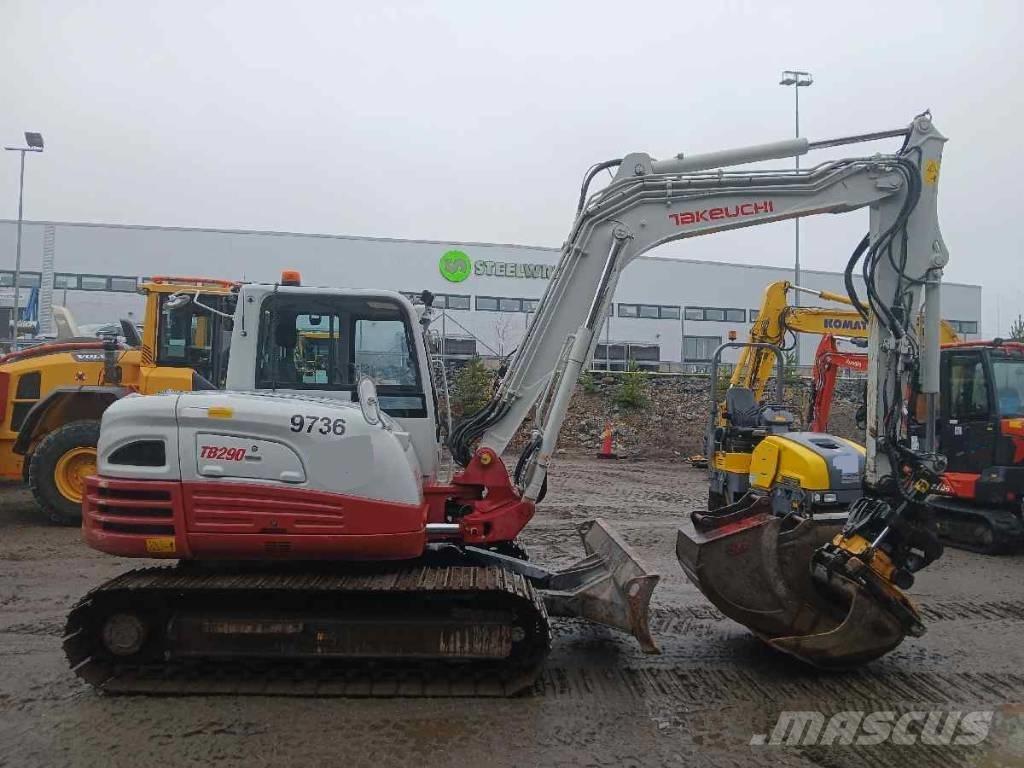 Takeuchi TB 290 Midikoparki  7t - 12t