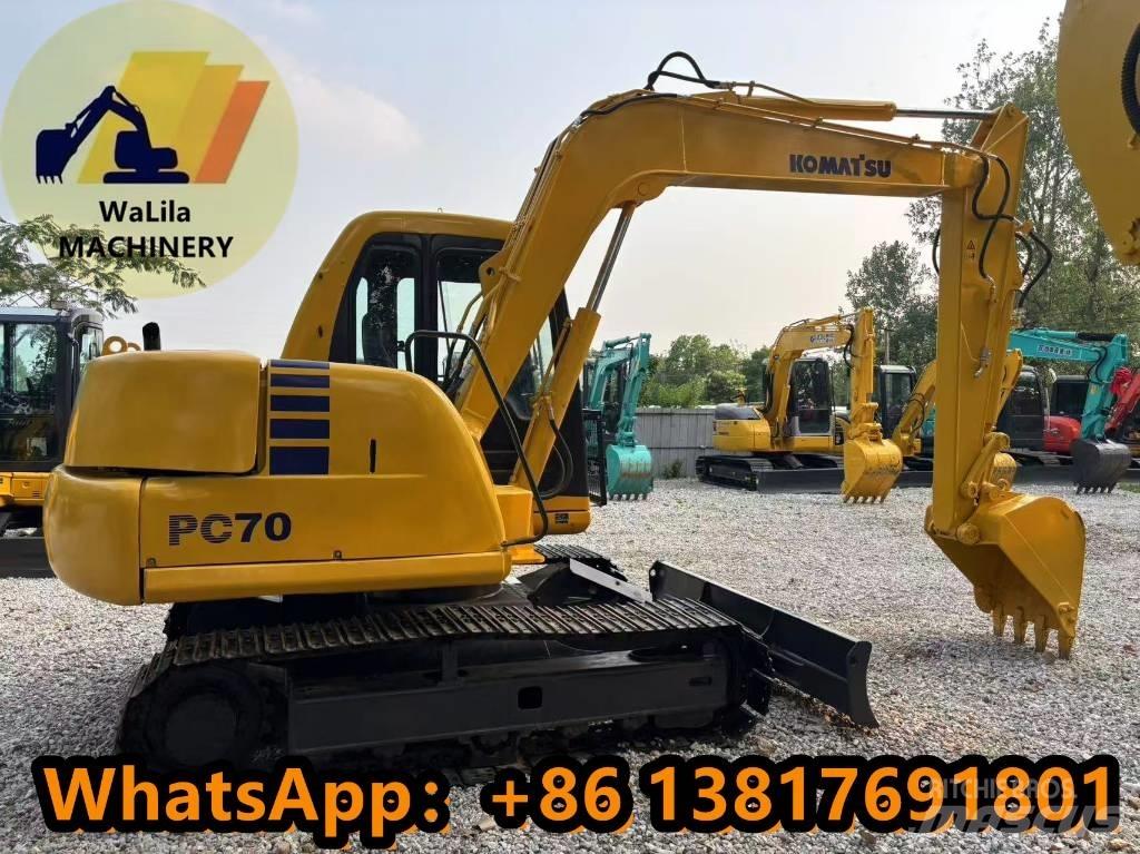 Komatsu PC 70-7 Koparki gąsienicowe