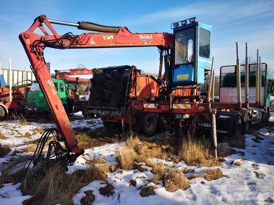 Scania 144 G Żurawie samochodowe
