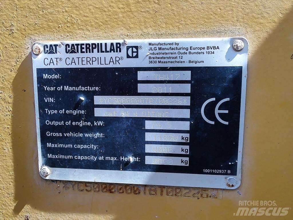 CAT TH 417 Ładowarki teleskopowe