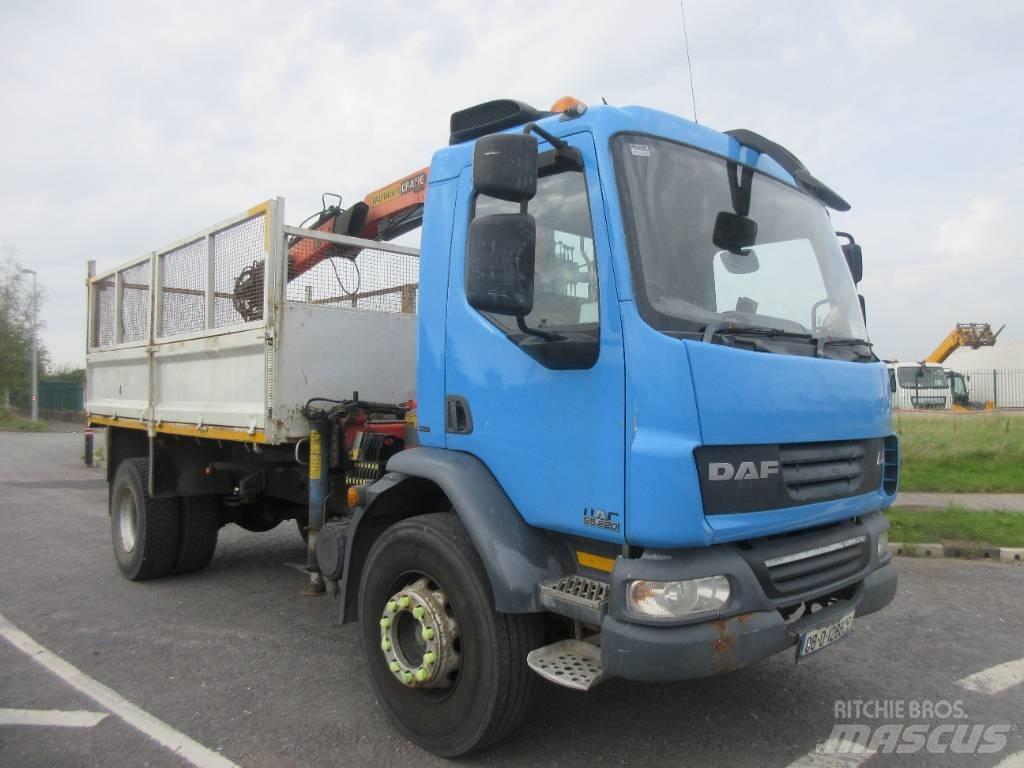 DAF 55.220 Żurawie samochodowe