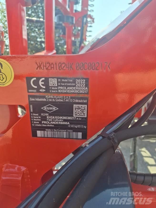 Kuhn Prolander 6000 Kultywatory