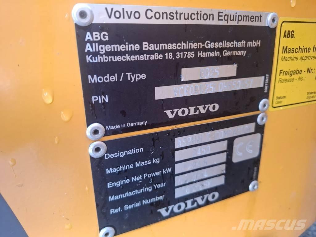 Volvo DD 25 Walce dwubębnowe