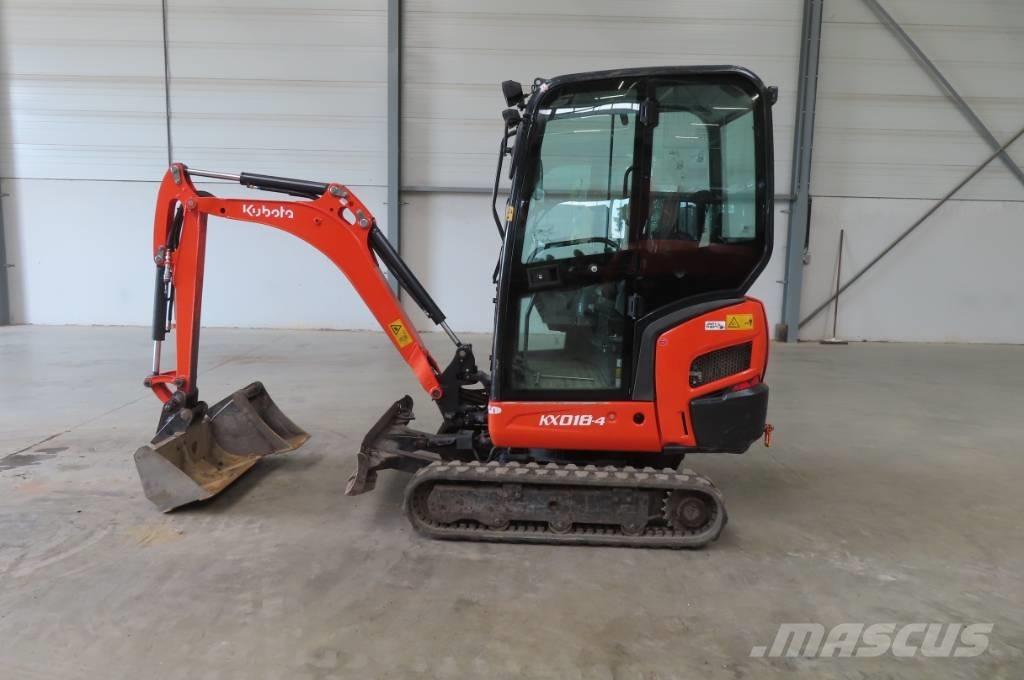 Kubota KX 018-4 Minikoparki