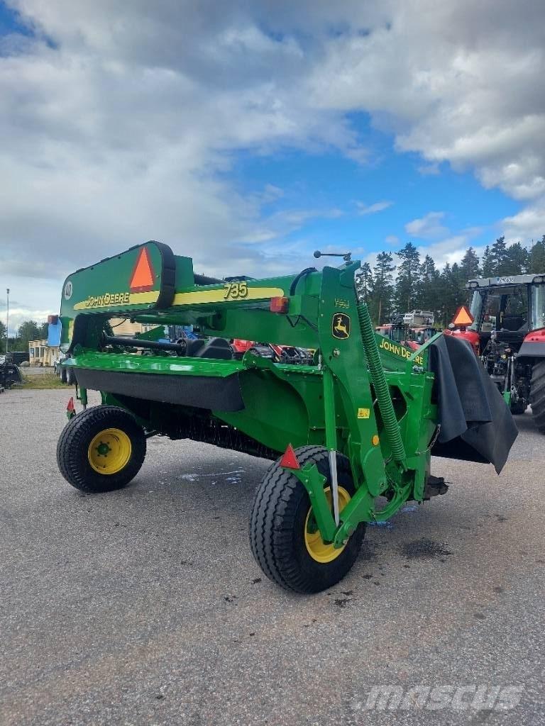 John Deere 735 Kosiarki ze wstępną obróbka paszy