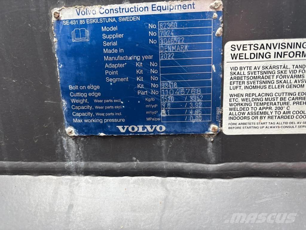 Volvo L 90 H Bucket Łyżki do ładowarek