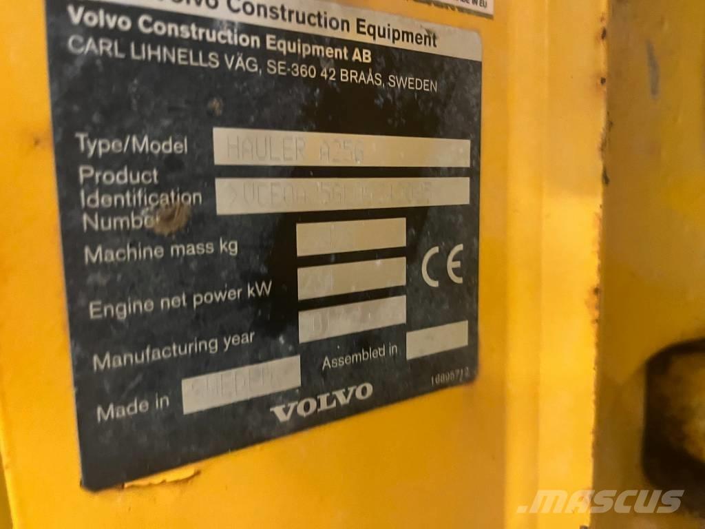 Volvo A25 G Wozidła przegubowe