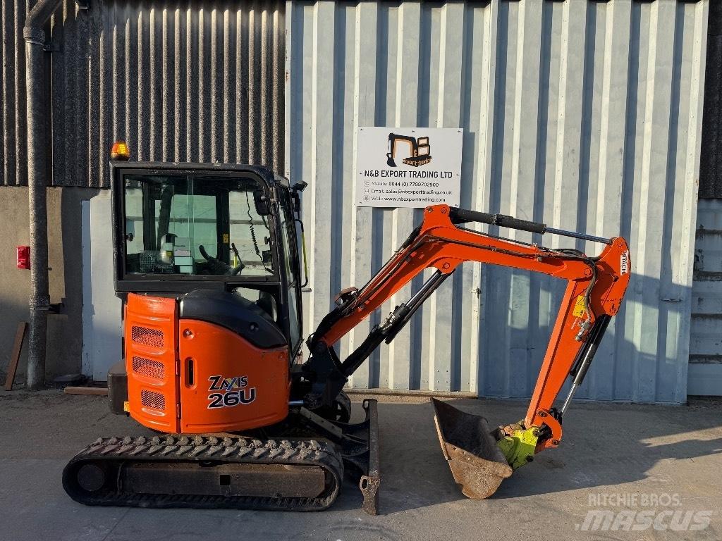 Hitachi ZX 26 Minikoparki