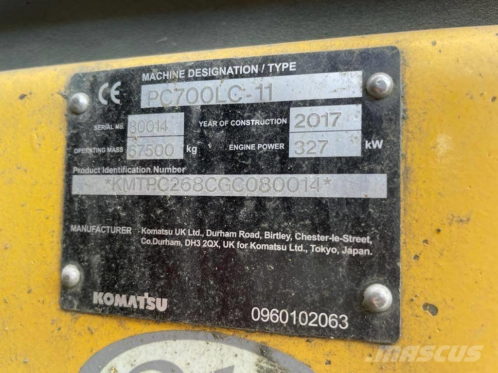 Komatsu PC700LC-11 Koparki gąsienicowe