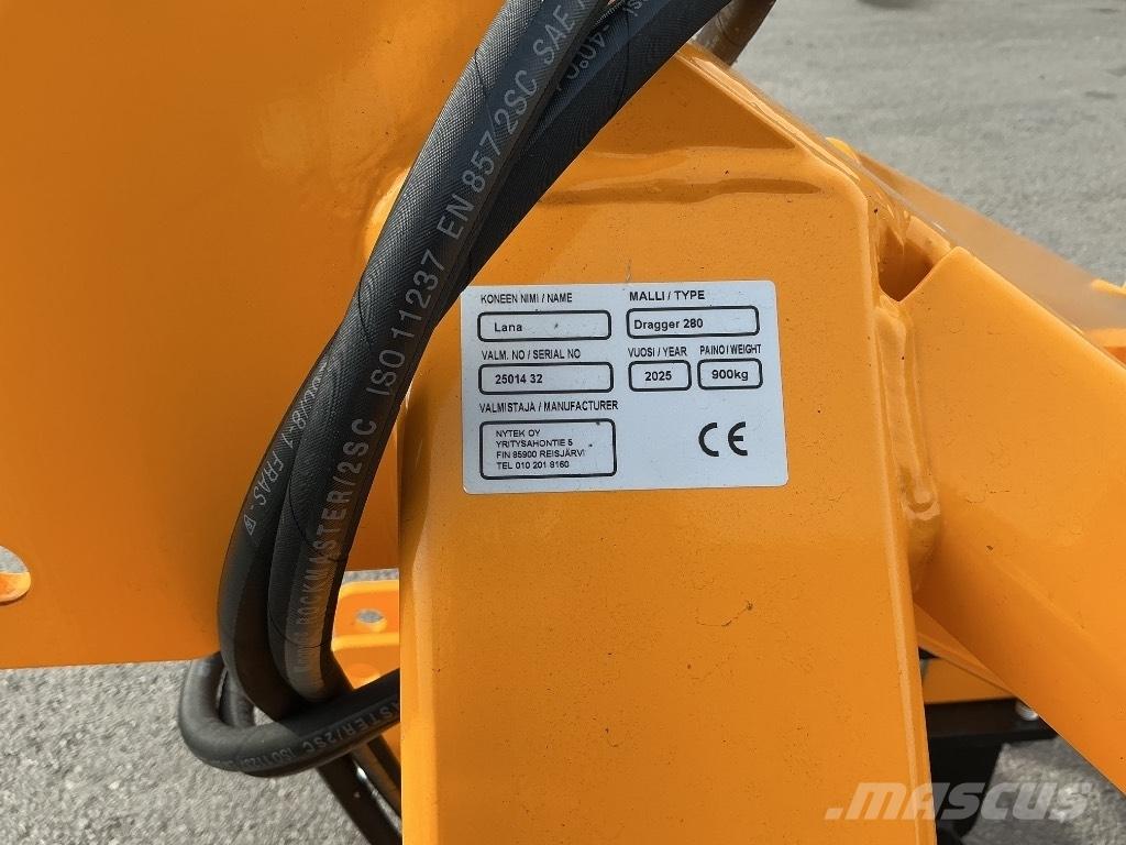 Wieska DRAGGER 280 Włóki drogowe