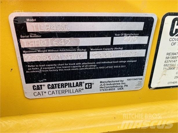 CAT TL 943 C Ładowarki teleskopowe