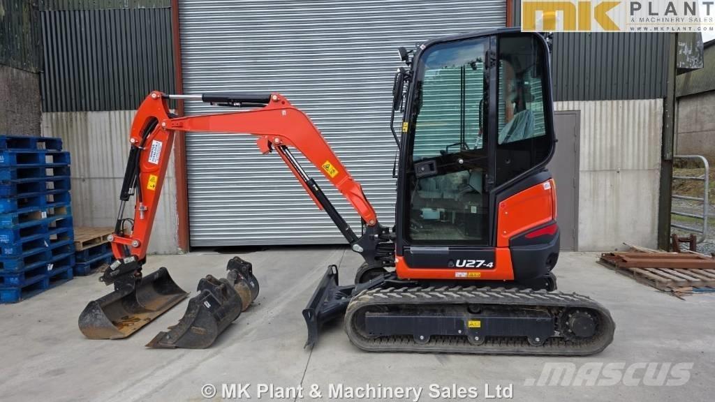Kubota U 27-4 Minikoparki