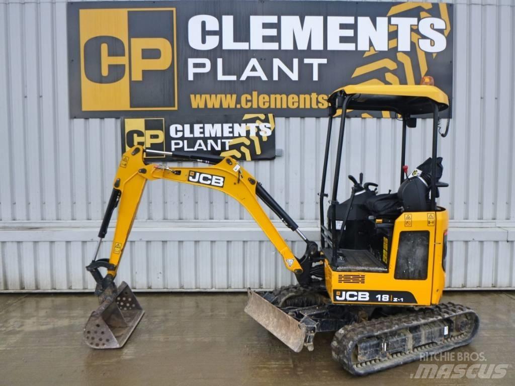 JCB 18Z-1 Minikoparki