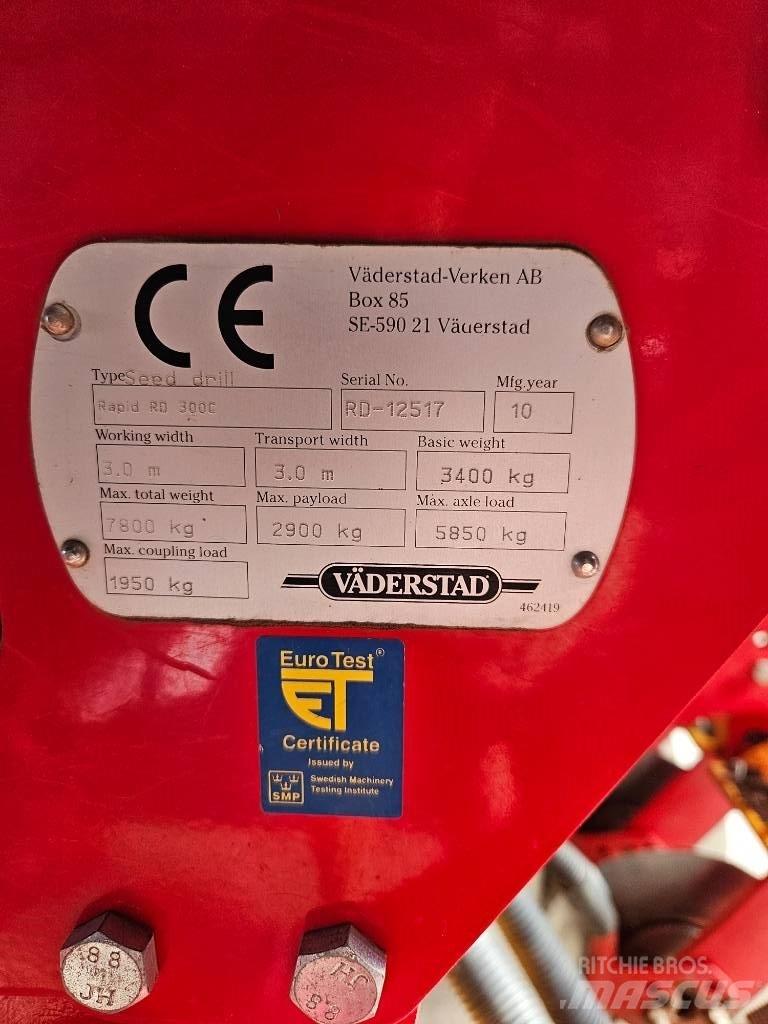 Väderstad Rapid300C Siewniki kombinowane