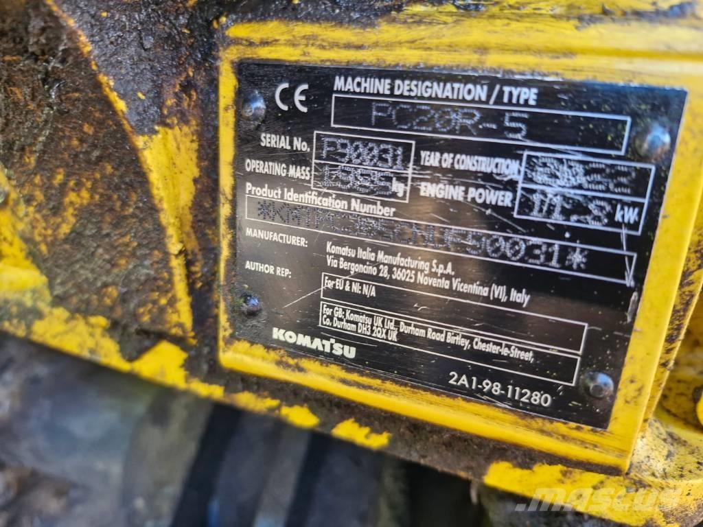 Komatsu PC 20 R-5 Minikoparki