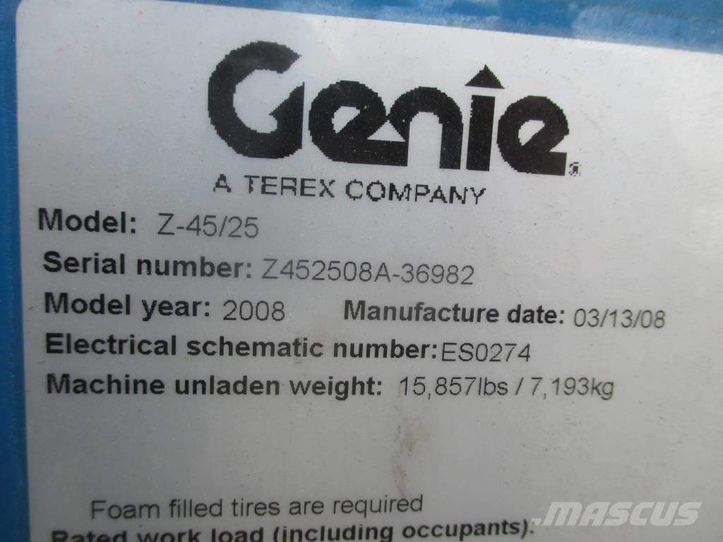 Genie Z 45/25 J DC Podnośniki przegubowe