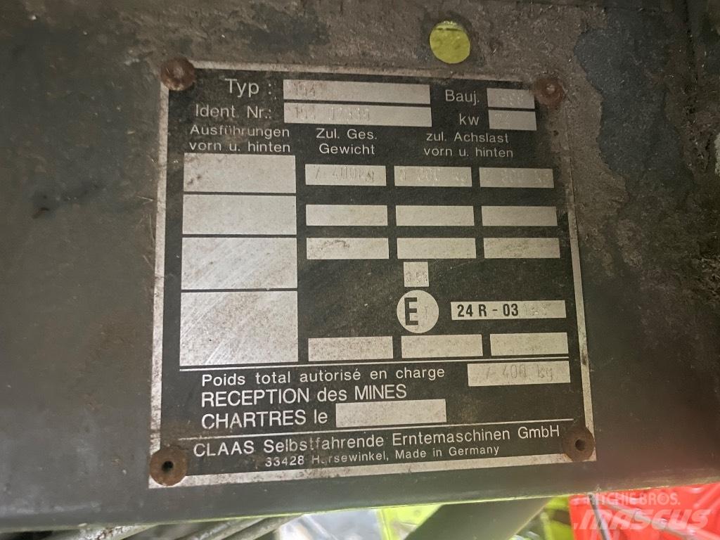 CLAAS 58S Kombajny zbożowe